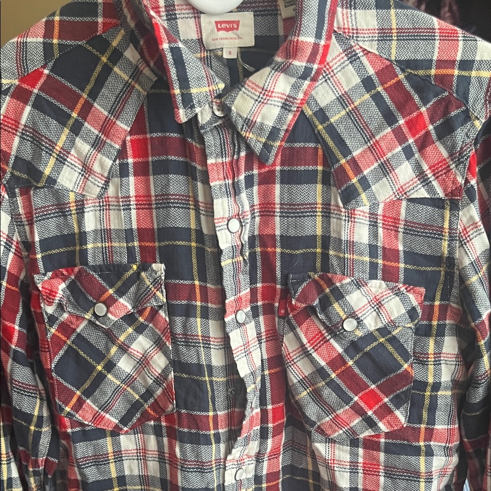 Levi's Multicolor Plaid Casual Shirt - Picture 2 of 3